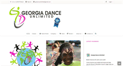 Desktop Screenshot of gadanceunlimited.com